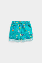Load image into Gallery viewer, Mothercare Dinosaur Poplin Shorts