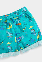 Load image into Gallery viewer, Mothercare Dinosaur Poplin Shorts
