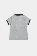 Load image into Gallery viewer, Mothercare Grey and Black Polo Shirt