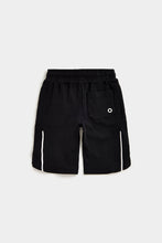 Load image into Gallery viewer, Mothercare Black Jersey Shorts