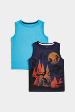 Load image into Gallery viewer, Mothercare Cycle Vest T-Shirts - 2 Pack