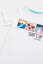 Load image into Gallery viewer, Mothercare Surf&#39;s Up Shirt and T-Shirt Set

