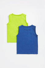 Load image into Gallery viewer, Mothercare Beach Vest T-Shirts - 2 Pack