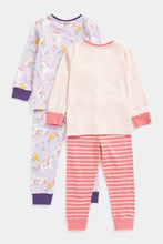 Load image into Gallery viewer, Mothercare Unicorn Pyjamas - 2 Pack