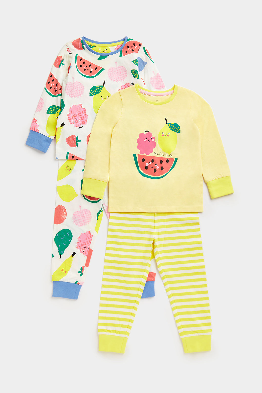Mothercare Fruit Friends Pyjamas - 2 Pack