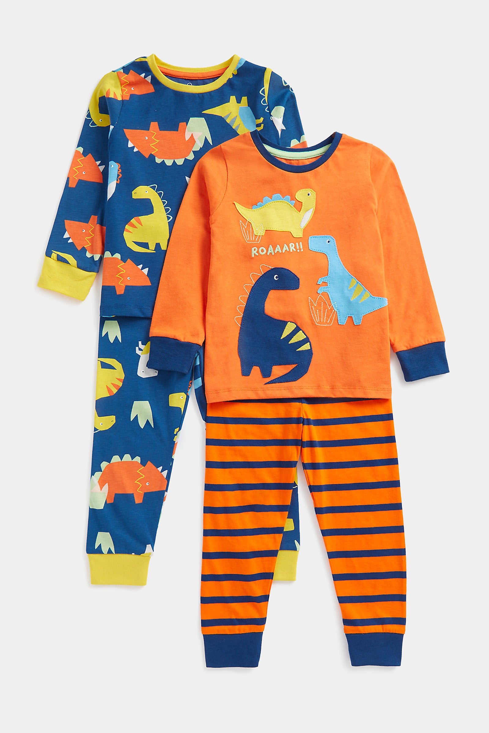 Buy Mothercare Dinosaur Pyjamas 2 Pack Online in Malaysia Mothercare 👶