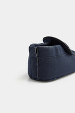 Load image into Gallery viewer, Mothercare Navy Baby Shoes
