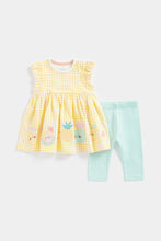Load image into Gallery viewer, Mothercare Fruit Salad Dress and Leggings Set