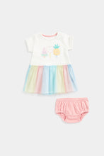 Load image into Gallery viewer, Mothercare Twofer Dress and Knickers Set