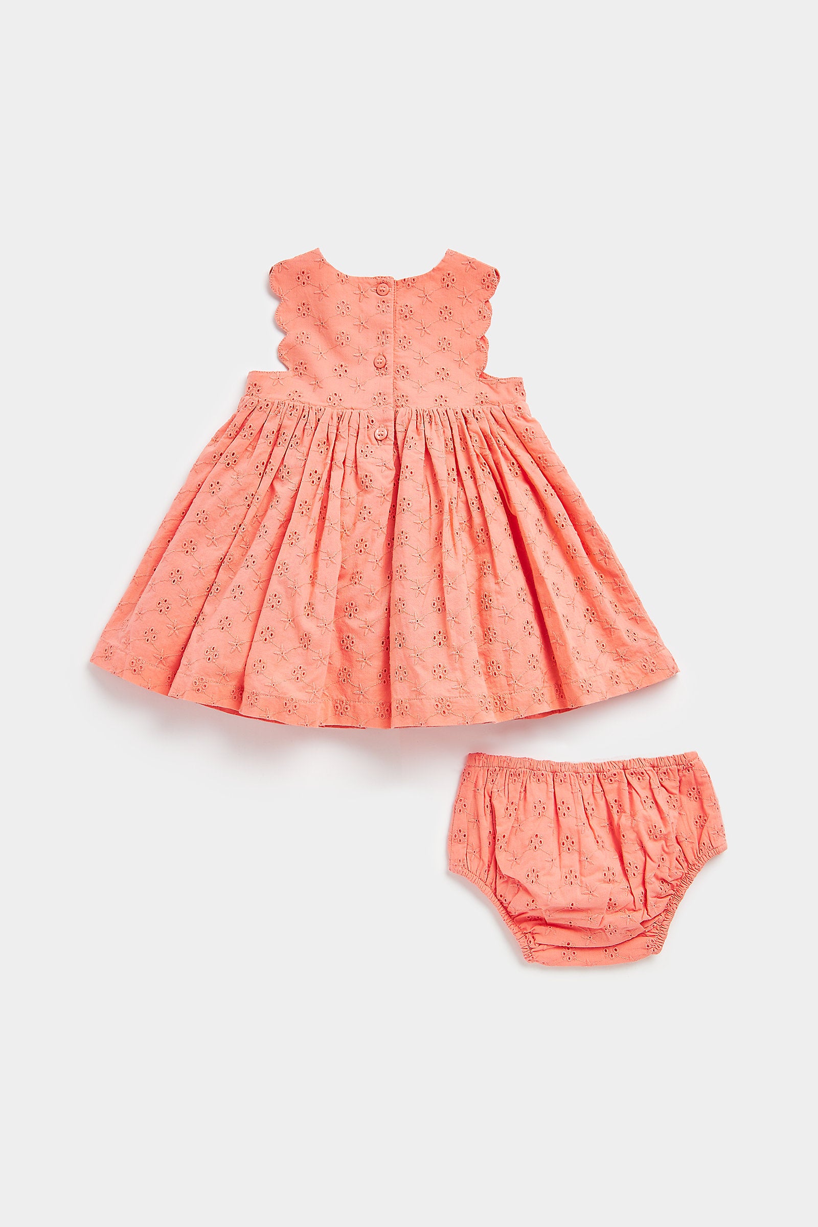 Mothercare Broderie Dress and Knickers