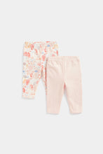 Load image into Gallery viewer, Mothercare Frilly Leggings - 2 Pack