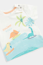 Load image into Gallery viewer, Mothercare Holiday Vibes T-Shirt and Shorts Set