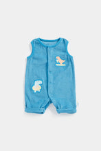 Load image into Gallery viewer, Mothercare Dino Towelling Romper