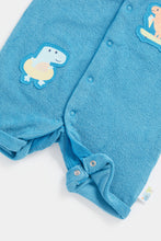 Load image into Gallery viewer, Mothercare Dino Towelling Romper