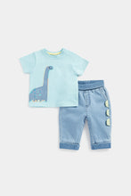Load image into Gallery viewer, Mothercare T-Shirt and Denim Jogger Set