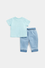Load image into Gallery viewer, Mothercare T-Shirt and Denim Jogger Set