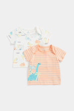 Load image into Gallery viewer, Mothercare Dino T-Shirts - 2 Pack