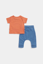 Load image into Gallery viewer, Mothercare Ocean T-Shirt and Jogger Set