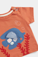 Load image into Gallery viewer, Mothercare Ocean T-Shirt and Jogger Set