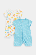 Load image into Gallery viewer, Mothercare Seaside Rompers - 2 Pack