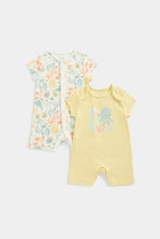 Load image into Gallery viewer, Mothercare Ocean Rompers - 2 Pack