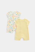 Load image into Gallery viewer, Mothercare Ocean Rompers - 2 Pack
