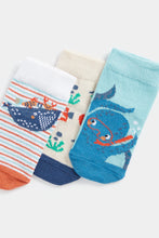 Load image into Gallery viewer, Mothercare Under the Sea Socks - 3 Pack