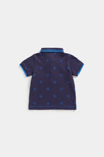 Load image into Gallery viewer, Mothercare Navy Sporty Polo Shirt