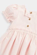 Load image into Gallery viewer, Mothercare Pink Broderie Twofer Dress