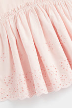 Load image into Gallery viewer, Mothercare Pink Broderie Twofer Dress
