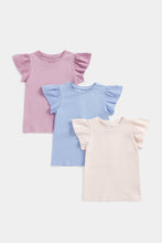 Load image into Gallery viewer, Mothercare Pink and Blue T-Shirts - 3 Pack
