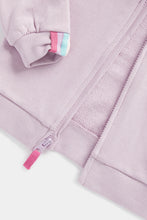 Load image into Gallery viewer, Mothercare Pink Cat Zip-Up Hoody