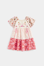 Load image into Gallery viewer, Mothercare Floral Tiered Dress
