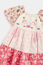 Load image into Gallery viewer, Mothercare Floral Tiered Dress