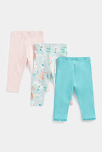 Load image into Gallery viewer, Mothercare Nature Leggings - 3 Pack