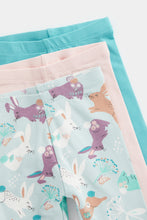 Load image into Gallery viewer, Mothercare Nature Leggings - 3 Pack