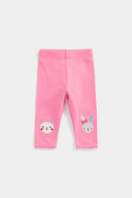 Load image into Gallery viewer, Mothercare Pink Cat Leggings