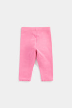 Load image into Gallery viewer, Mothercare Pink Cat Leggings