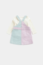 Load image into Gallery viewer, Mothercare Bunny Pinny Dress, T-Shirt and Tights