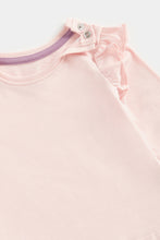 Load image into Gallery viewer, Mothercare Denim Pinny Dress and T-Shirt Set