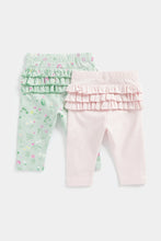Load image into Gallery viewer, Mothercare Frilly Leggings - 2 Pack