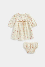 Load image into Gallery viewer, Mothercare Bunny Woven Dress and Knickers