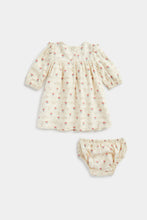 Load image into Gallery viewer, Mothercare Bunny Woven Dress and Knickers