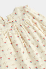 Load image into Gallery viewer, Mothercare Bunny Woven Dress and Knickers