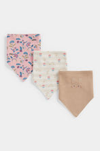 Load image into Gallery viewer, Mothercare Pink Bunny Bibs -3 Pack
