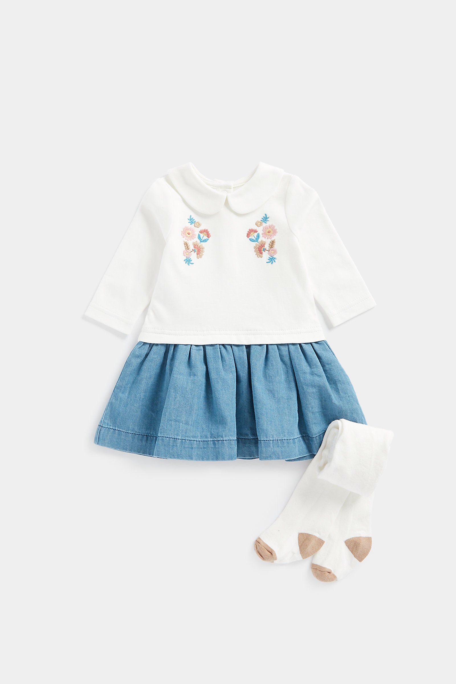 Buy Mothercare Twofer Dress and Tights Set Online in Malaysia