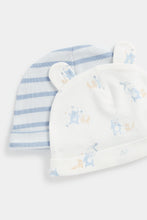 Load image into Gallery viewer, Mothercare My First Bear Baby Hats - 2 Pack