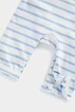 Load image into Gallery viewer, Mothercare My First Blue Dungarees and Bodysuit Set