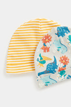 Load image into Gallery viewer, Mothercare Dinosaur Baby Hats - 2 Pack
