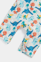 Load image into Gallery viewer, Mothercare Dinosaur Dungarees and Bodysuit Set